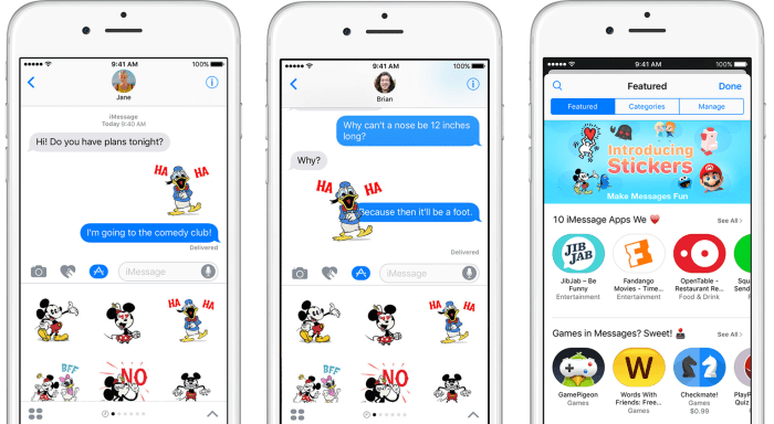 How to send stickers in Messages in iOS 10