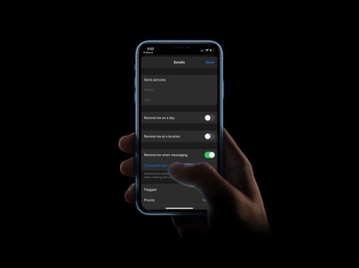 How to use iOS 13’s new ‘Remind me when messaging’ feature