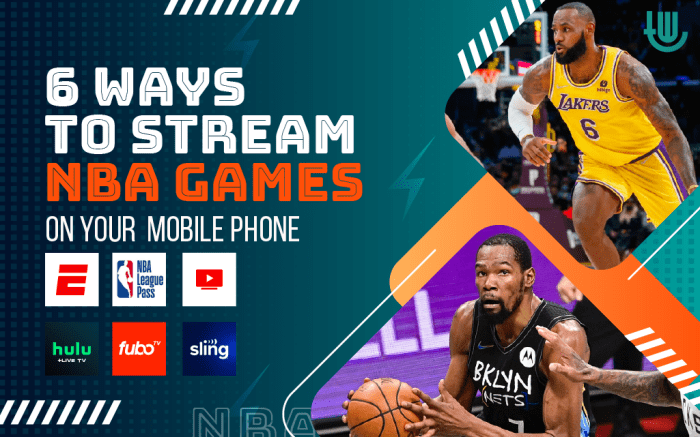 6 ways to stream NBA games on Apple devices