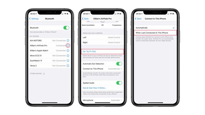 How to prevent AirPods from automatically switching to different devices