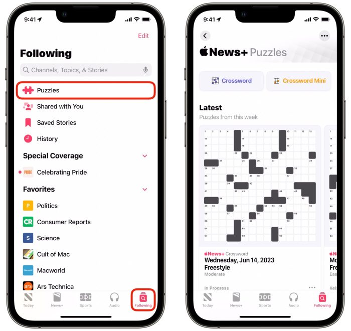 How to play Apple’s daily crosswords on iPad and iPhone