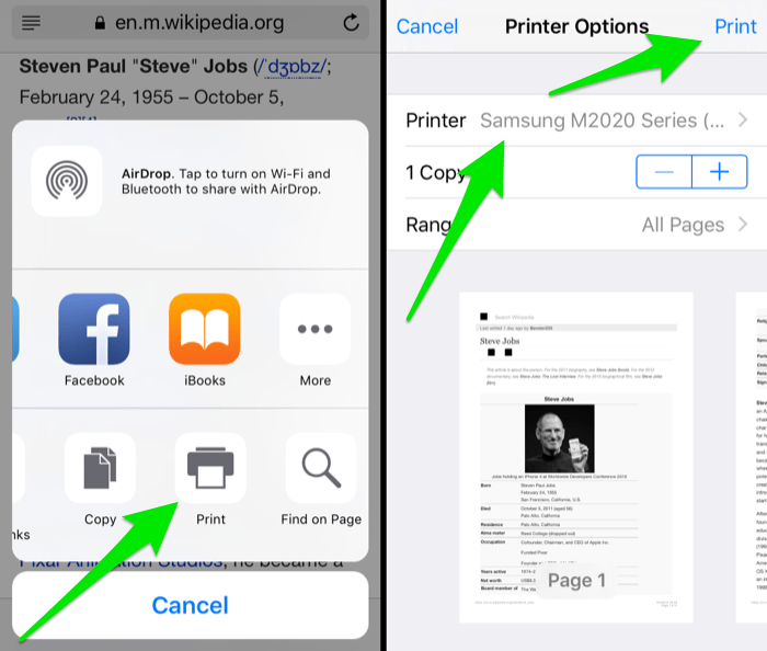 How To Print From Your iPad or iPhone