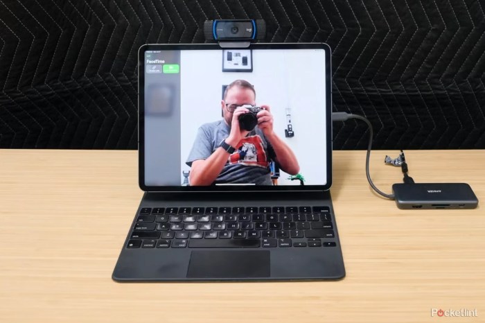 How and why to use an external webcam with your iPad