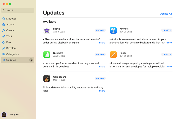 How To Update Your App Store Apps