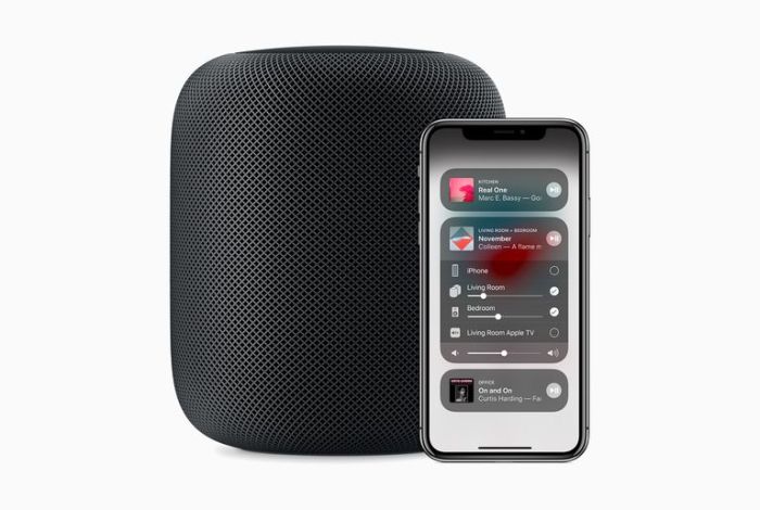 Spotify airplay music homepod stream apple amazon pandora appleinsider tap streamed directly icon will