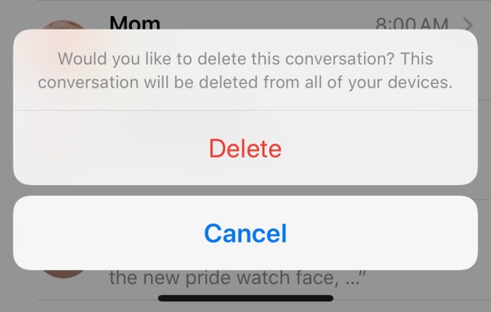 Icloud messages ios tapscape text