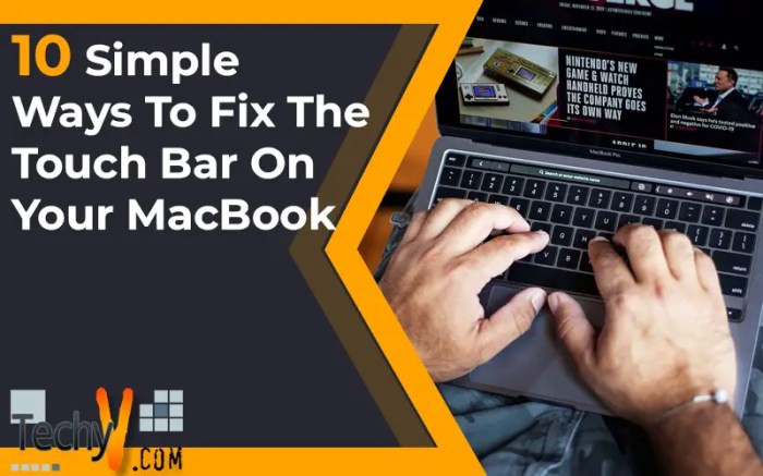 Macbook frozen touch bar spotify fix pro