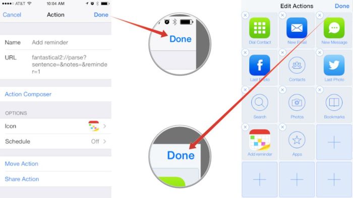 Launch pro center omnifocus ios configured convenient tasks provide ways access quick create