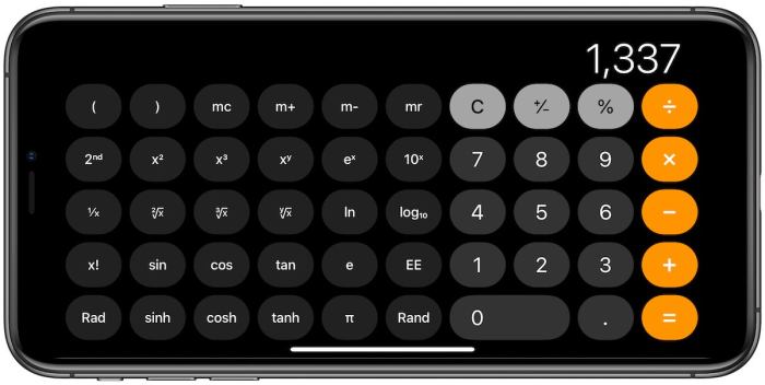 Make iPhone’s Calculator app easy to access with Control Center