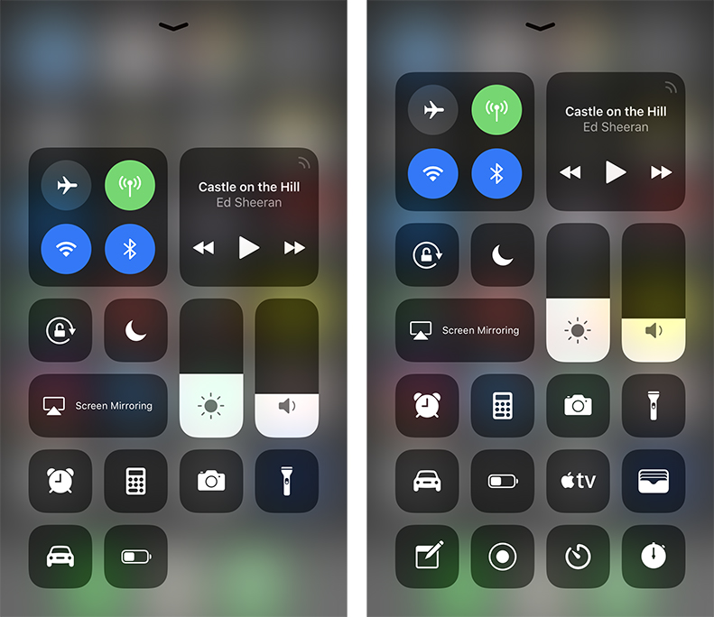 How to customize Control Center in iOS 11