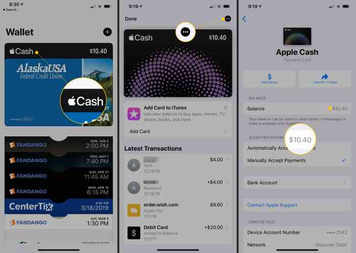 How to pay with an Apple Cash card number