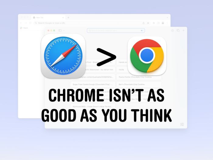 5 reasons to use Safari instead of Chrome
