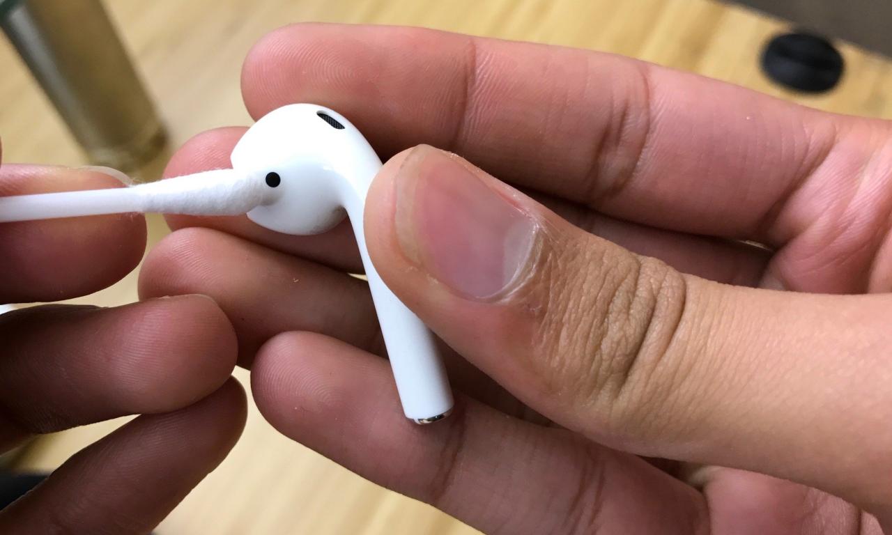 How to clean your gross, waxy AirPods