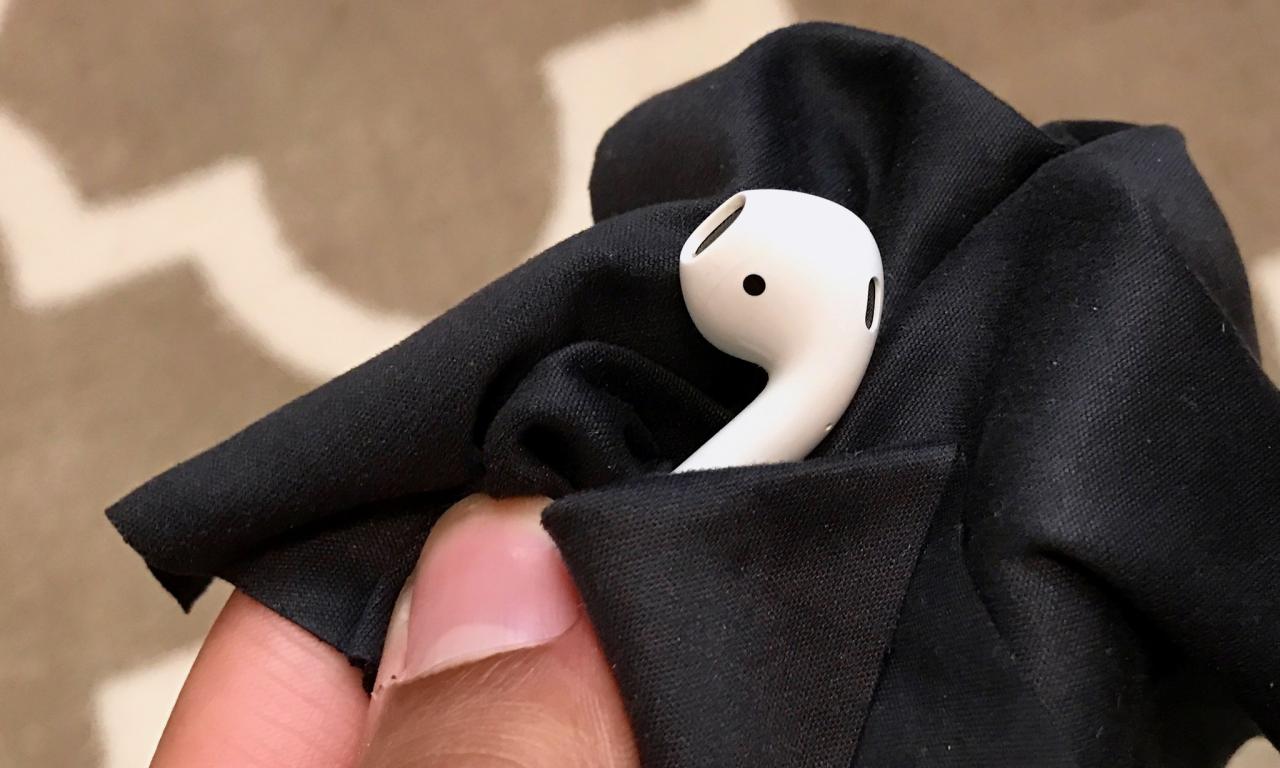 How to clean your gross, waxy AirPods