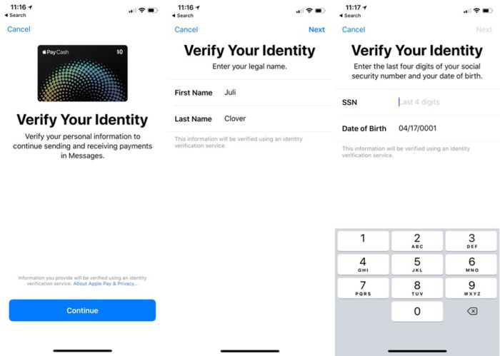How to pay with an Apple Cash card number