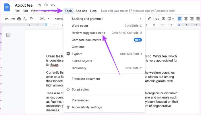 Track changes so you don’t miss edits in shared Pages documents