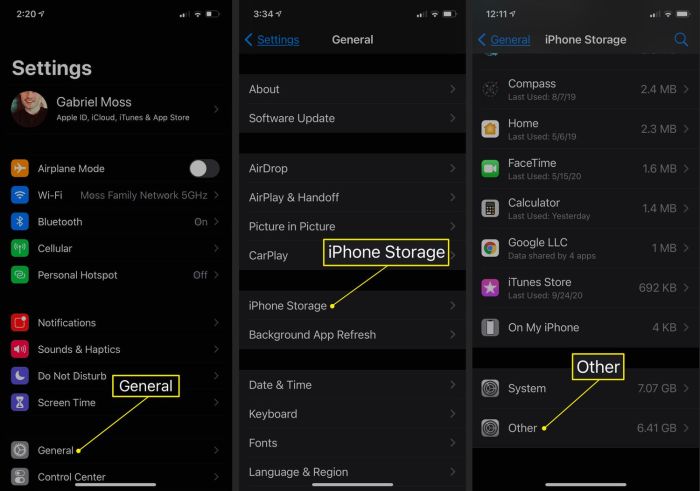 How to Get Rid Of The “Other” Data Stored On My iPad Or iPhone?
