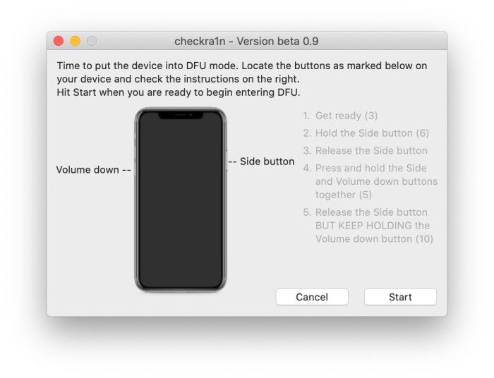 How To Jailbreak Your iOS Device Using limera1n