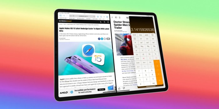 How to do multitasking in iPadOS 15