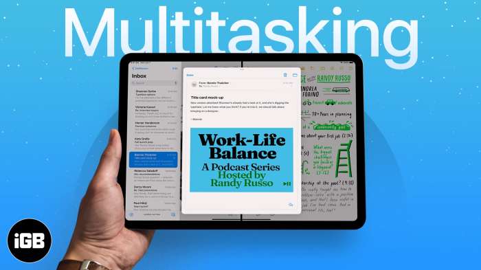 How to do multitasking in iPadOS 15