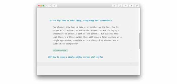 Pro Tip: How to take fancy, single-window screenshots on Mac