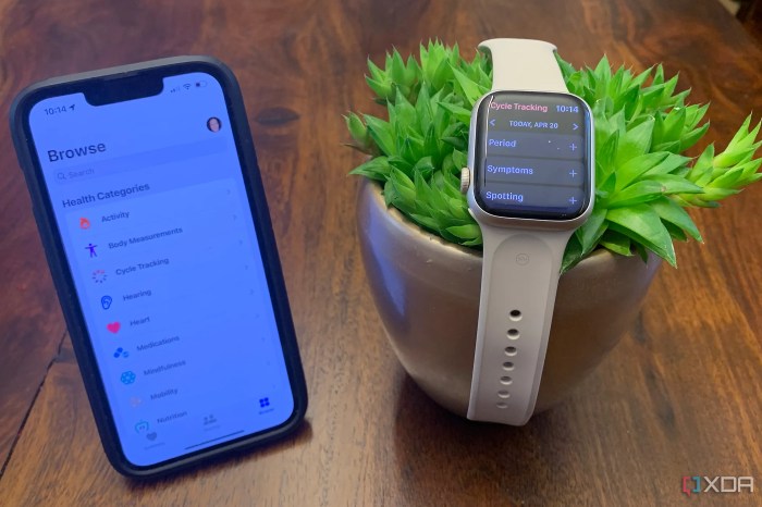 How to keep menstrual cycle-tracking data private on iPhone