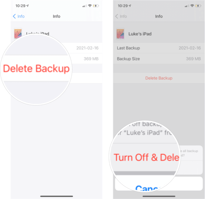 How to get rid of old iCloud backups on your iPhone