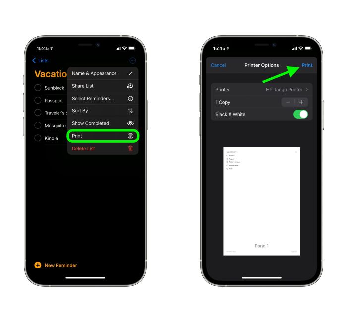 Reminder iphone list reminders apple make add ios