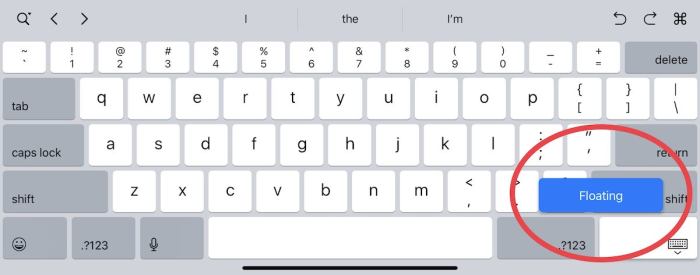 Gestures ipados cooler initiate